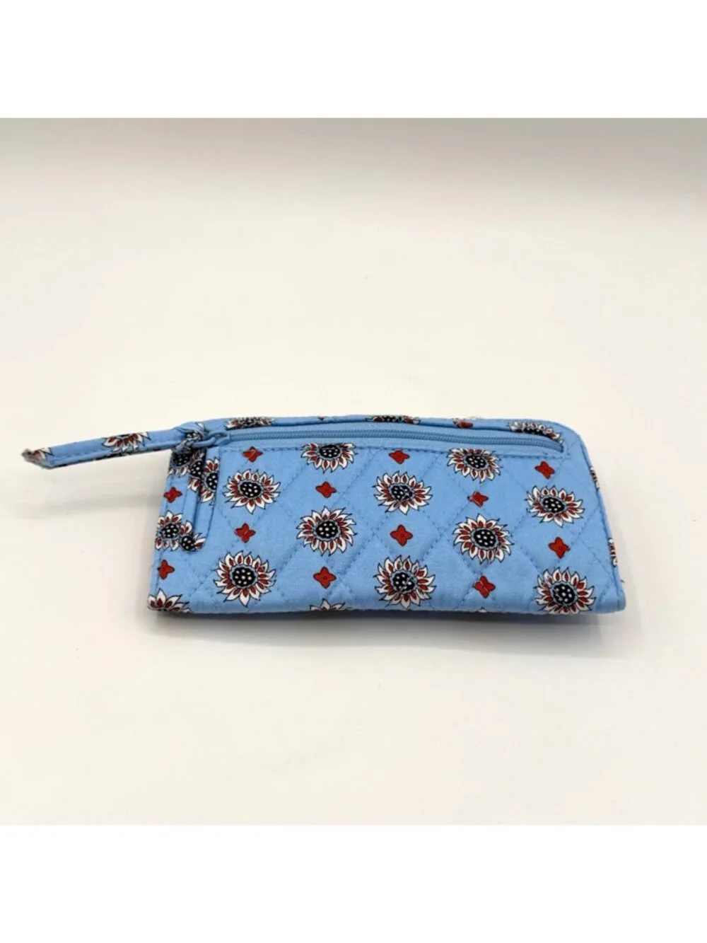 Vera Bradley Premium Cotton Tab Wallet in Marrakesh Geos